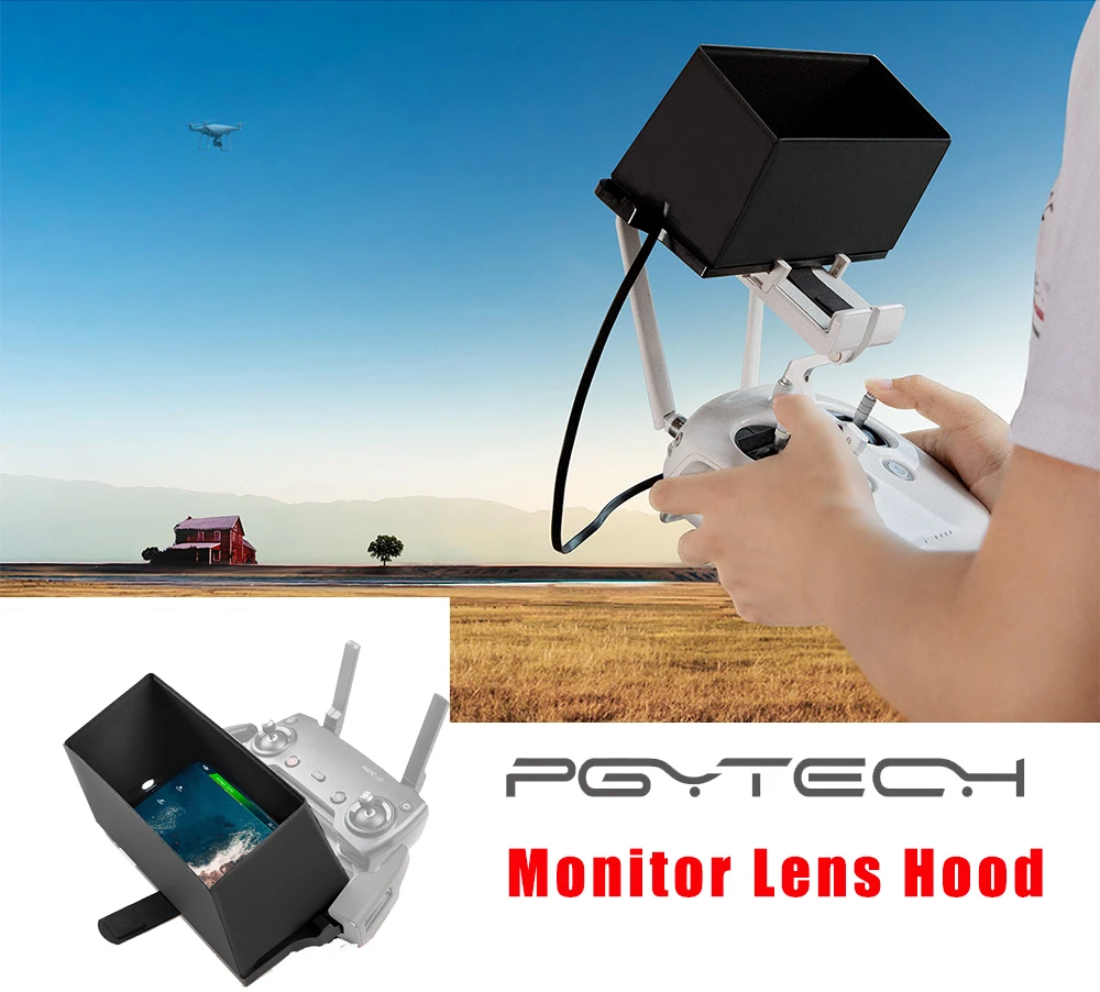 PGYTECH Smartphone Monitor Hood Remote Control Cover Sun Shade Sun Hood For DJI Mavic Mini/Pro/air/Phantom 4 /Spark Controller
PGYTECH Smartphone Monitor Hood Remote Control Cover Sun Shade Sun Hood For DJI Mavic Mini/Pro/air/Phantom 4 /Spark Controller