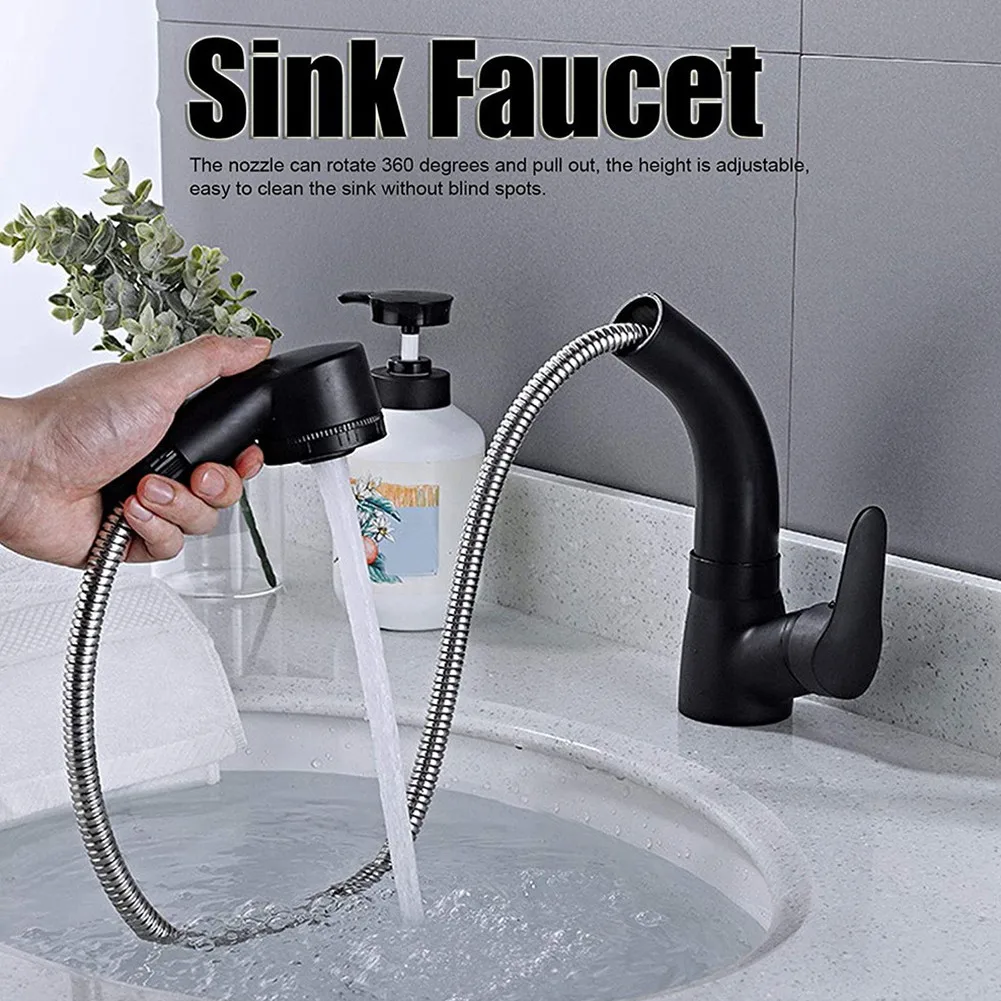 Pull Out Bathroom Basin Sink Faucet Single Handle Hot And Cold Water Mixer Tap Bathroom Faucet,Kitchen Faucet
Pull Out Bathroom Basin Sink Faucet Single Handle Hot And Cold Water Mixer Tap Bathroom Faucet,Kitchen Faucet