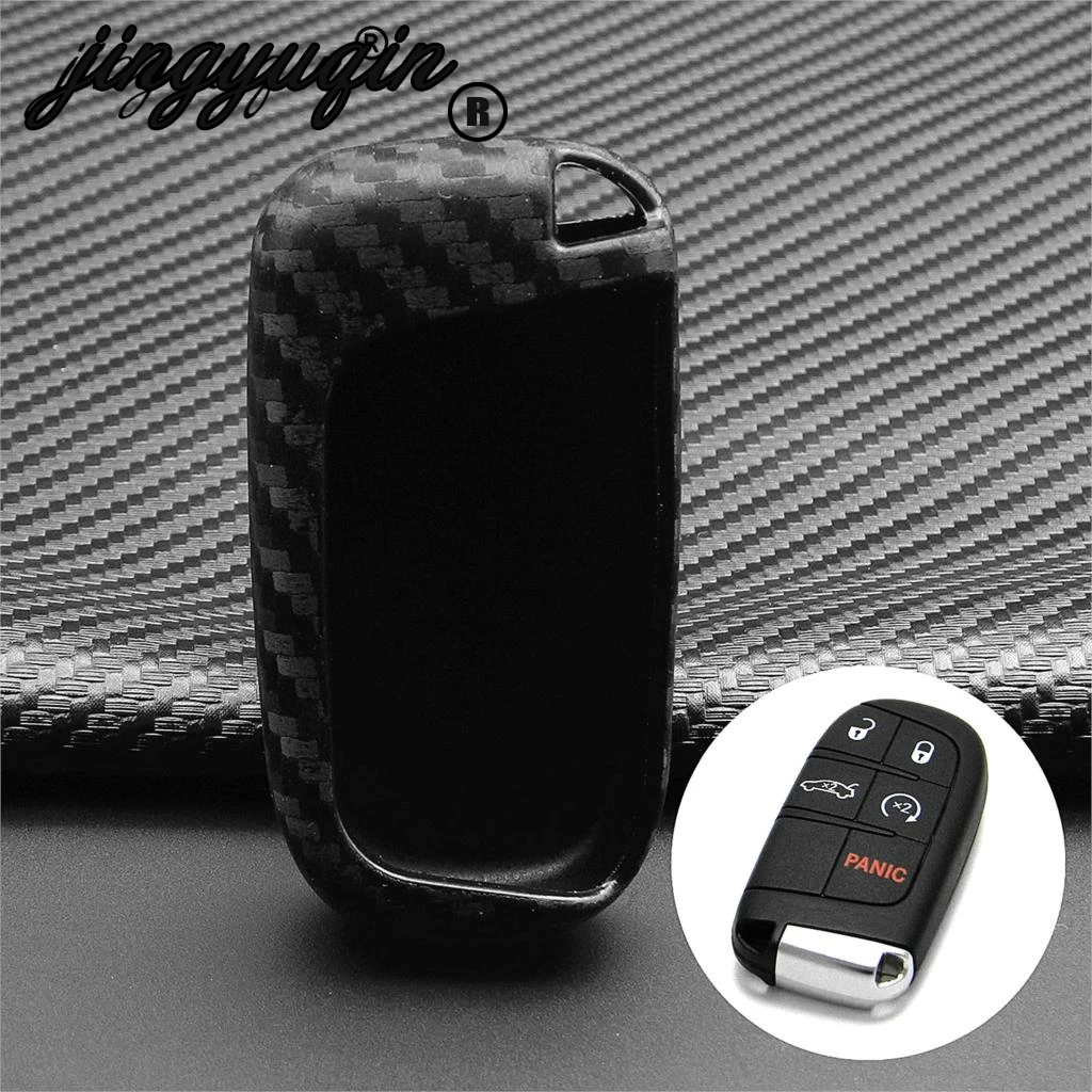 Carbon Fiber Key Fob Chain Ring Cover Case For Jeep Grand Cherokee Renegade Compass Dodge Durango Journey Charger Dart Chrysler
Carbon Fiber Key Fob Chain Ring Cover Case For Jeep Grand Cherokee Renegade Compass Dodge Durango Journey Charger Dart Chrysler