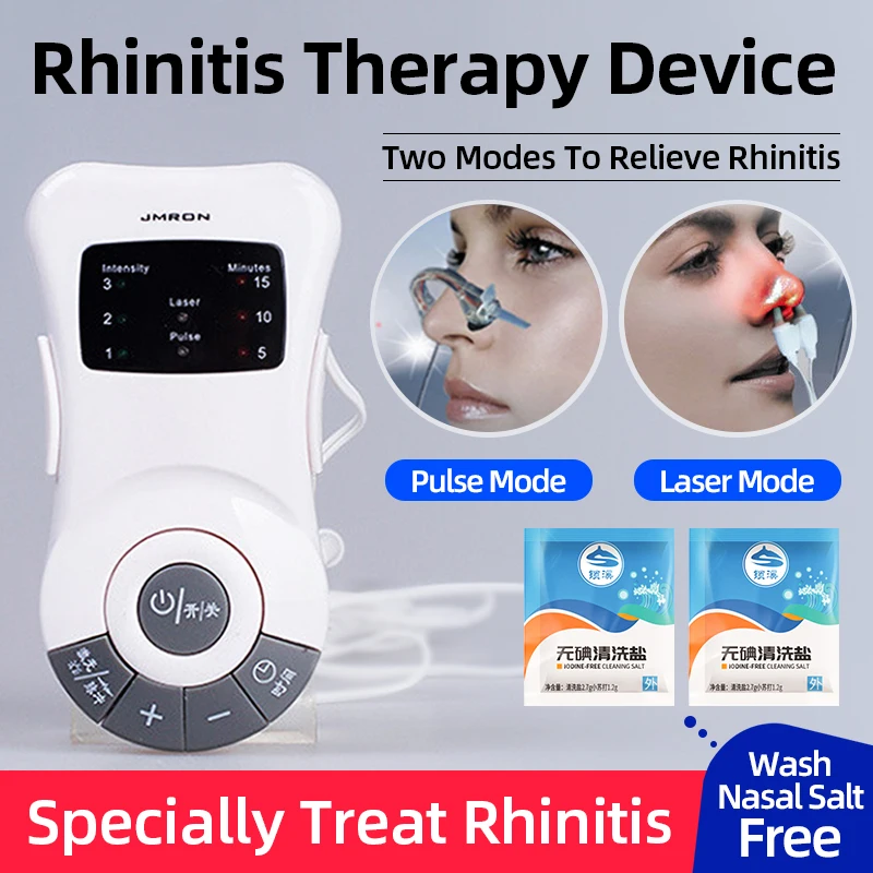 Laser Pulse Rhinitis Allergy Reliever Treatment Sinusitis Cure Relief Nose Congestion Therapy Device
Laser Pulse Rhinitis Allergy Reliever Treatment Sinusitis Cure Relief Nose Congestion Therapy Device