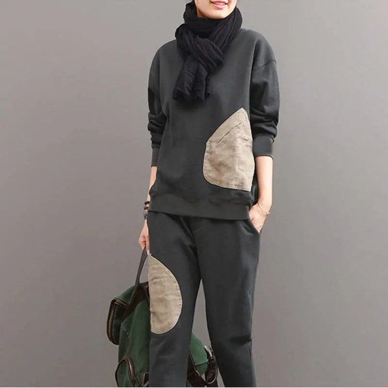 Oversize women's 20 spring casual suit loose and thin bodywear sportswear two piece suit
Oversize women's 20 spring casual suit loose and thin bodywear sportswear two piece suit