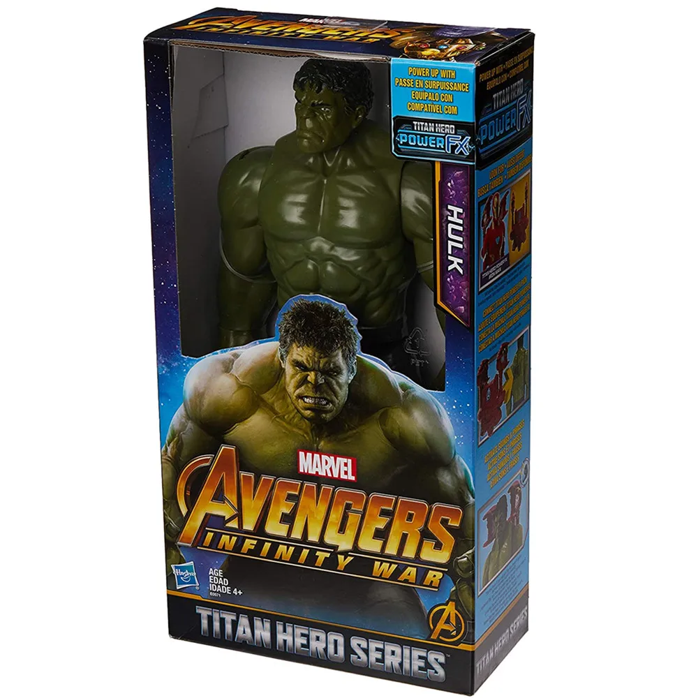 Hasbro Marvel Hulk Infinity War Titan Hero Series with Titan Hero Power FX Port 29CM PVC Action Fugure Toy
Hasbro Marvel Hulk Infinity War Titan Hero Series with Titan Hero Power FX Port 29CM PVC Action Fugure Toy