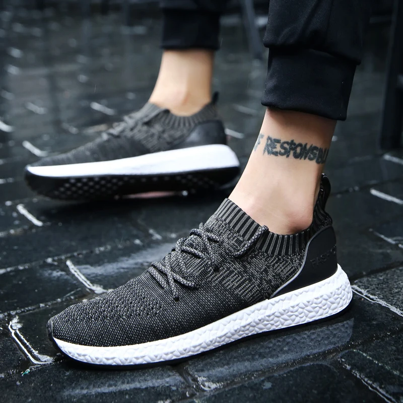 Men's Sports Shoes Comfortable Casual Shoes Men Breathable Sapato Black For Fashion Sneakers 2020 Leisure Sapatos
Men's Sports Shoes Comfortable Casual Shoes Men Breathable Sapato Black For Fashion Sneakers 2020 Leisure Sapatos