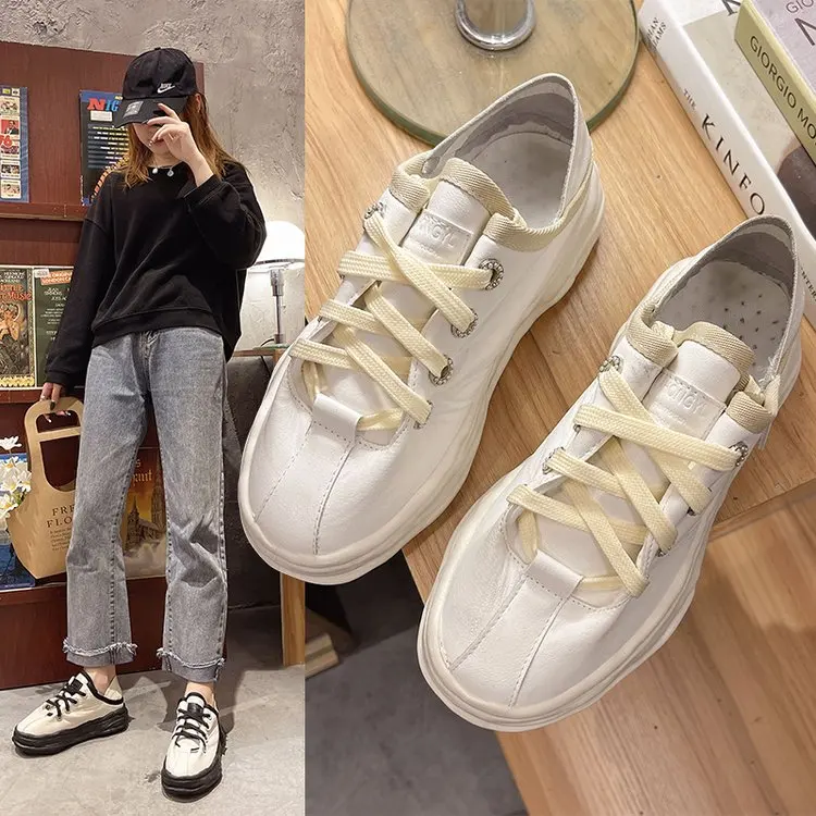 Top Quality Sneakers Women Skateboar Shoes 2021 New Women Loafers Platform Fashion Women Casual Shoes Women Fathion Canvas Shoes
Top Quality Sneakers Women Skateboar Shoes 2021 New Women Loafers Platform Fashion Women Casual Shoes Women Fathion Canvas Shoes
