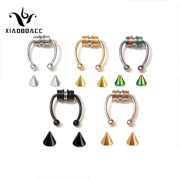 Korean Fashion 1 PC Horseshoe Fake Nose Rings Stainless Steel Faux Septum Rings Non-Piercing Clip On Nose Hoop Rings
Korean Fashion 1 PC Horseshoe Fake Nose Rings Stainless Steel Faux Septum Rings Non-Piercing Clip On Nose Hoop Rings