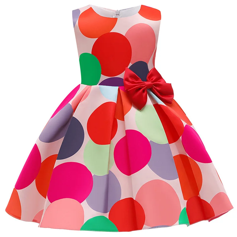 New Baby Girls Colorful Dot Dress Causal Princess Elegant Toddler Kids Wedding Ball Gown Infant Party Dresses Children Clothes
New Baby Girls Colorful Dot Dress Causal Princess Elegant Toddler Kids Wedding Ball Gown Infant Party Dresses Children Clothes