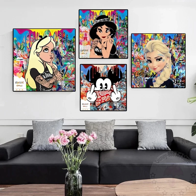 Canvas Disney Paintings Cartoon Home Decor Modular Mickey Mouse Pictures Modern Printed Poster For Living Room Wall Art No Frame
Canvas Disney Paintings Cartoon Home Decor Modular Mickey Mouse Pictures Modern Printed Poster For Living Room Wall Art No Frame