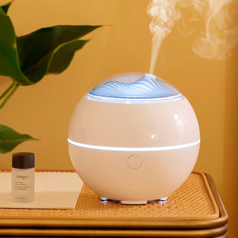 

Mountain View Aromatherapy Machine USB Mini Desktop Office Aroma Expander Wood Grain Essential Oil Sprayer Air Humidifier