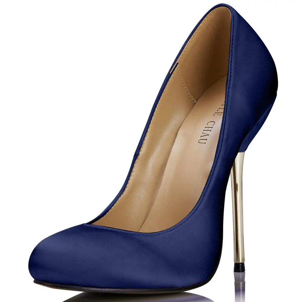 CHMILE CHAU Satin Sexy Bridals Party Shoes Women Round Toe Stiletto Iron High Heels Fashion Ladies Pumps Zapatos Mujer 3845-b 
CHMILE CHAU Satin Sexy Bridals Party Shoes Women Round Toe Stiletto Iron High Heels Fashion Ladies Pumps Zapatos Mujer 3845-b