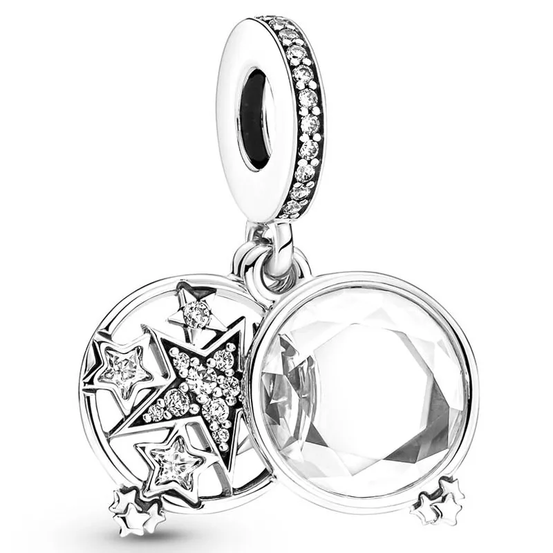 Original Magnified Star Double Dangle With Crystal Pendant Bead Fit 925 Sterling Silver Charm Europe Bracelet Diy Jewelry
Original Magnified Star Double Dangle With Crystal Pendant Bead Fit 925 Sterling Silver Charm Europe Bracelet Diy Jewelry