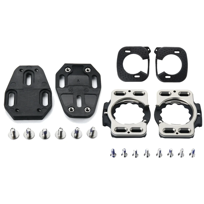 1Set Cycling Cleats + Cleat Covers Road Bike Cleats & 1Pair Of Self-Locking Bicycle Pedal For Speedplay Zero Pedal
1Set Cycling Cleats + Cleat Covers Road Bike Cleats & 1Pair Of Self-Locking Bicycle Pedal For Speedplay Zero Pedal