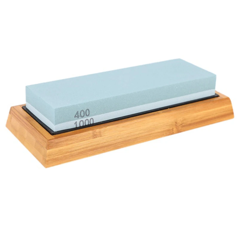Sharpening Stone Set, Whetstone 2-IN-1 400/1000 3000/8000 Grit, Waterstone Holder and Knife Guide Included
Sharpening Stone Set, Whetstone 2-IN-1 400/1000 3000/8000 Grit, Waterstone Holder and Knife Guide Included