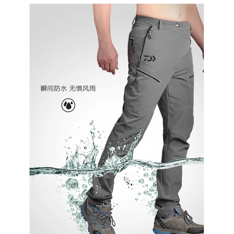 2021 New Daiwa Waterproof Fishing Pants Thin Breathable Quick Dry Shimanos Fishing Clothes Solid Outdoor Sports Fishing Wear
2021 New Daiwa Waterproof Fishing Pants Thin Breathable Quick Dry Shimanos Fishing Clothes Solid Outdoor Sports Fishing Wear