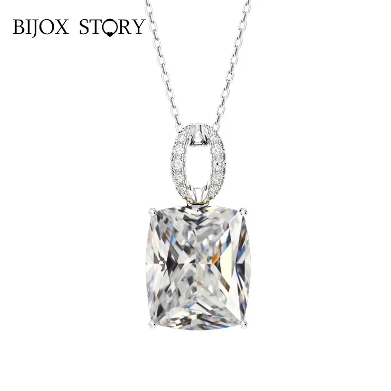 BIJOX STORY 925 sterling silver necklace with geometric shape topaz pendant fashion jewelry for women wedding anniversary party
BIJOX STORY 925 sterling silver necklace with geometric shape topaz pendant fashion jewelry for women wedding anniversary party