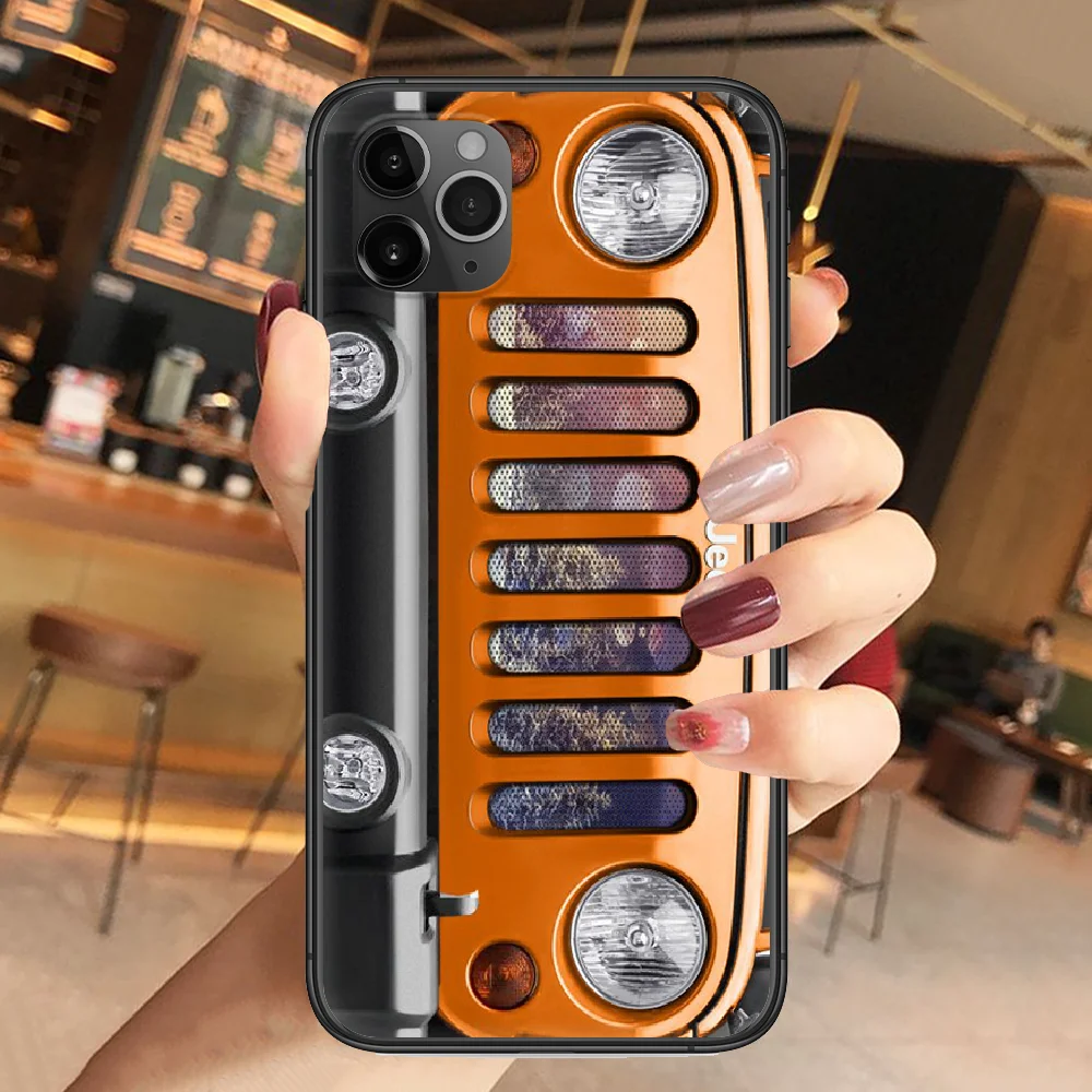 Fashion Jeepes Car Brand Phone Case Cover Hull For iphone 5 5s se 2 6 6s 7 8 12 mini plus X XS XR 11 PRO MAX black tpu bumper
Fashion Jeepes Car Brand Phone Case Cover Hull For iphone 5 5s se 2 6 6s 7 8 12 mini plus X XS XR 11 PRO MAX black tpu bumper