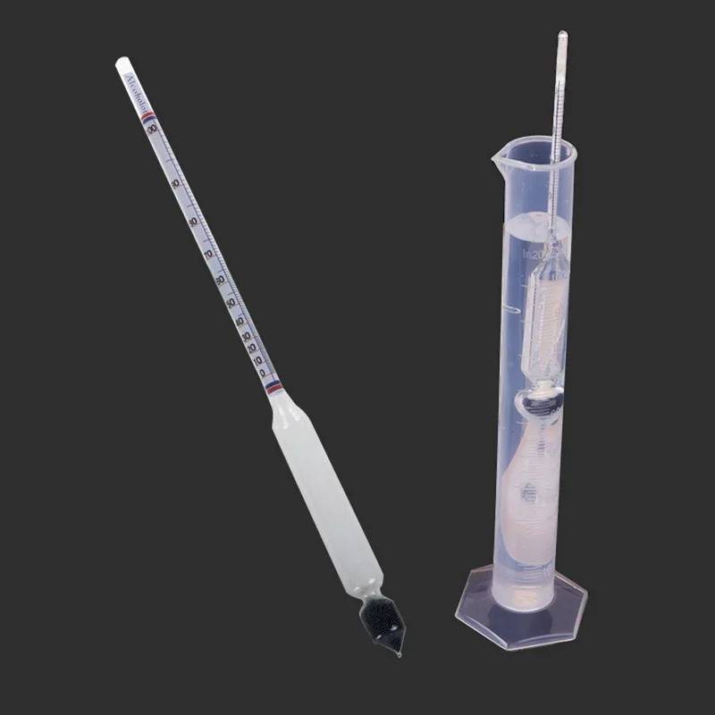 Hydrometer Tester Vintage measuring bottle Set Tools Alcoholmeter Alcohol Meter Wine Concentration Meter 0-100 hydrometer alcoho
Hydrometer Tester Vintage measuring bottle Set Tools Alcoholmeter Alcohol Meter Wine Concentration Meter 0-100 hydrometer alcoho