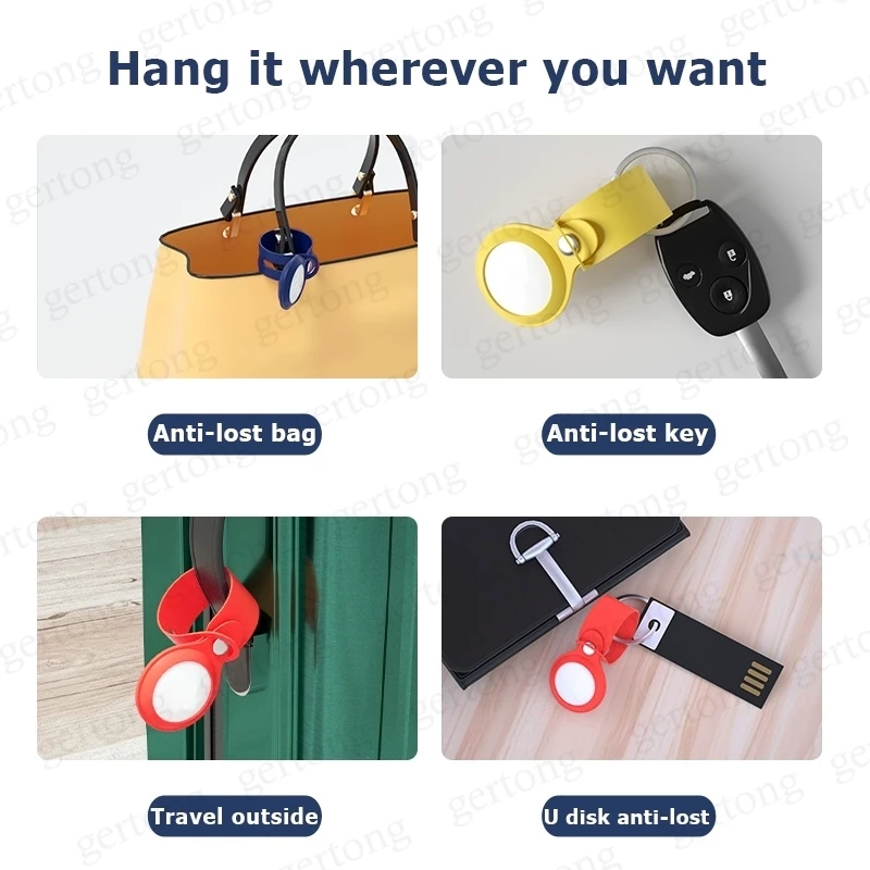 For Airtag Case Silicone Shockproof Air tag Protective Cover For Apple Airtags with Keychain Anti-Fall Protection Case Hot 2021
For Airtag Case Silicone Shockproof Air tag Protective Cover For Apple Airtags with Keychain Anti-Fall Protection Case Hot 2021