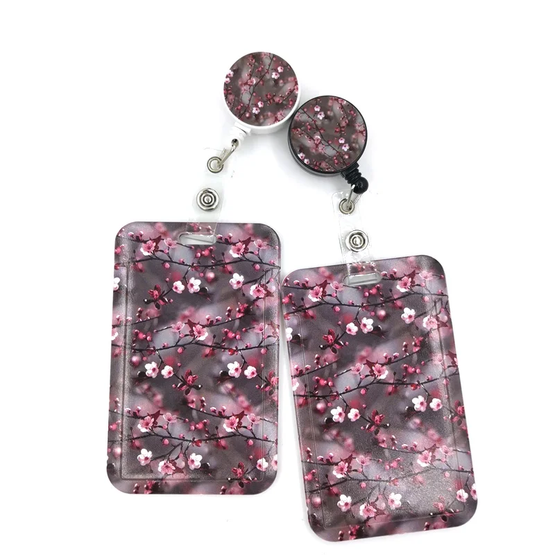 Plum blossom Tree Flowers Cute Credit Card Cover Lanyard Bags Retractable Badge Reel Student Nurse Exhibition Enfermera Name
Plum blossom Tree Flowers Cute Credit Card Cover Lanyard Bags Retractable Badge Reel Student Nurse Exhibition Enfermera Name
