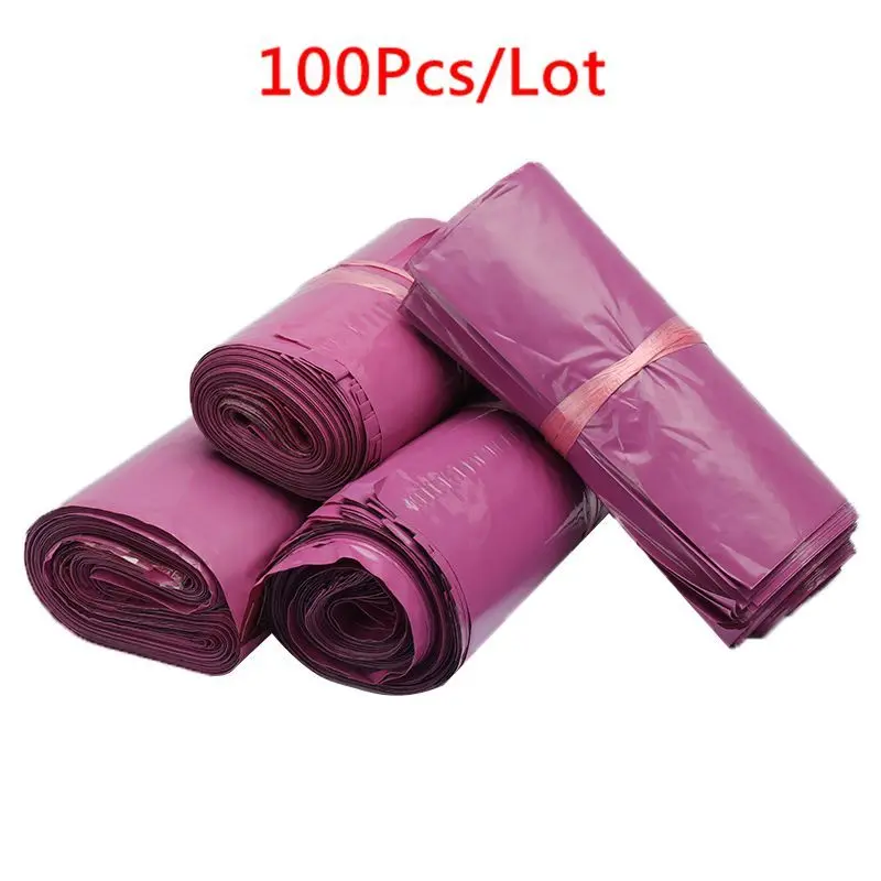 100Pcs/Lot Purple Tote Bag Plastic Envelope Bag Self-seal Adhesive Courier Storage Bags Thick Waterproof Shipping Mailing Bag
100Pcs/Lot Purple Tote Bag Plastic Envelope Bag Self-seal Adhesive Courier Storage Bags Thick Waterproof Shipping Mailing Bag