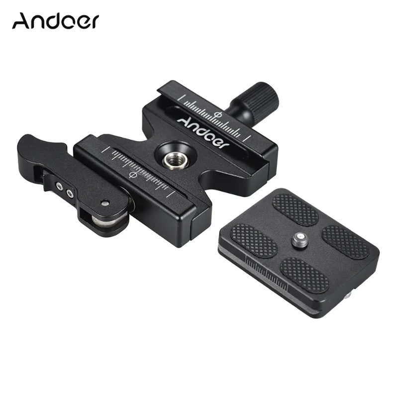 Andoer CL-50LS Aluminum Alloy Quick Release Plate& for Arca Swiss Quick Release Plate Ball Head Tripod
Andoer CL-50LS Aluminum Alloy Quick Release Plate& for Arca Swiss Quick Release Plate Ball Head Tripod