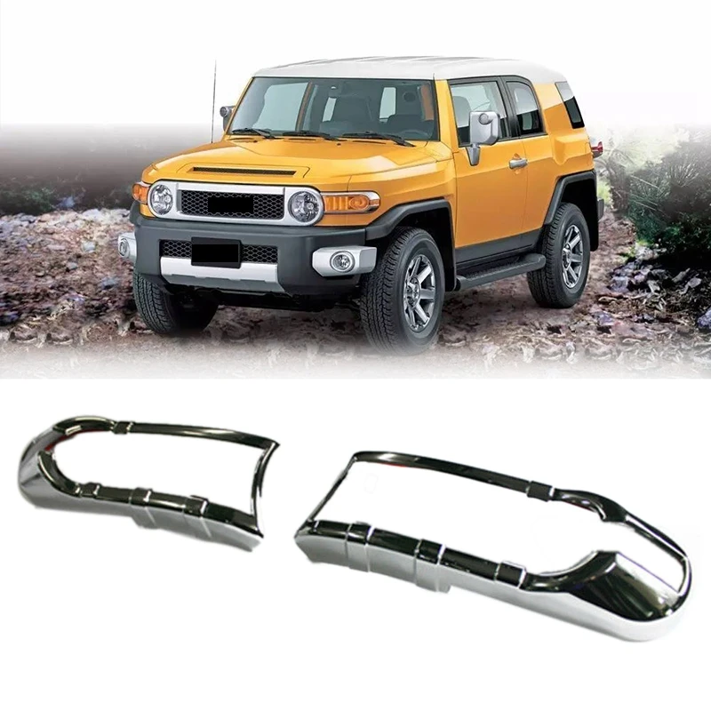 Car Chrome Front Fog Turn Light Hood Lamp Cover Trim for Toyota FJ Cruiser 2007-2014
Car Chrome Front Fog Turn Light Hood Lamp Cover Trim for Toyota FJ Cruiser 2007-2014
