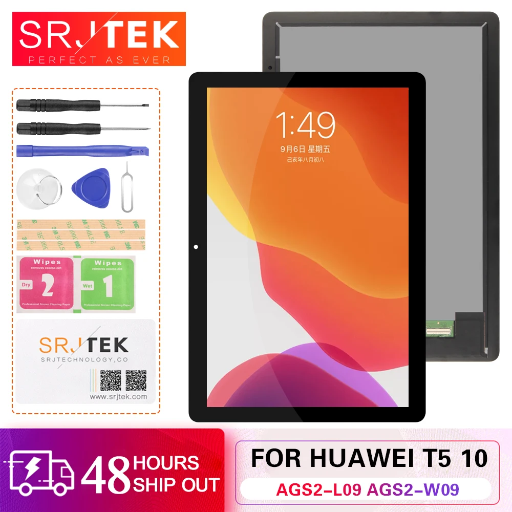 SRJTEK 10,1 "для Huawei MediaPad T5 10 ЖК AGS2-L09 AGS2-W09 AGS2-L03 AGS2-W19 Дисплей Матрица с сенсорным экраном дигитайзер в сборе
SRJTEK 10,1 "для Huawei MediaPad T5 10 ЖК AGS2-L09 AGS2-W09 AGS2-L03 AGS2-W19 Дисплей Матрица с сенсорным экраном дигитайзер в сборе