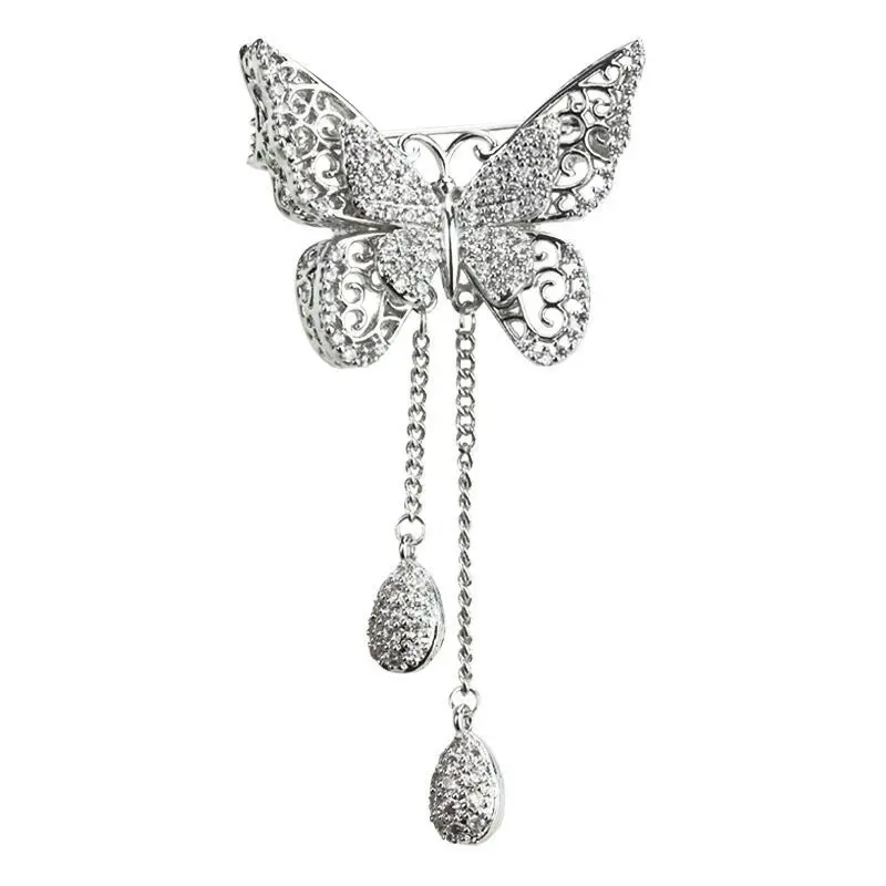 High Quality Zircon Brooch For Women's Fashion Butterfly Jewelrys Clothes Scarf Buckle Garment Accessories Fashion Jewelrys Gift
High Quality Zircon Brooch For Women's Fashion Butterfly Jewelrys Clothes Scarf Buckle Garment Accessories Fashion Jewelrys Gift