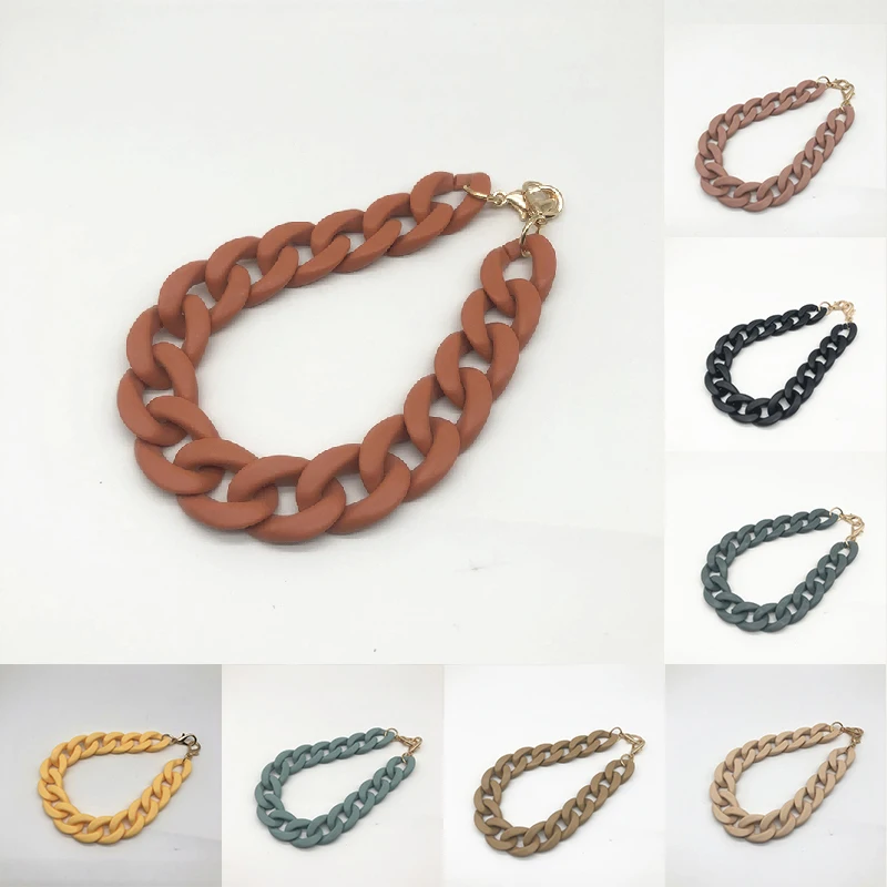 60Cm Acrylic Shoulder Bag Strap Detachable Handbag Chain Replacement Bags Strap Diy Resin Handbag Strap Women Bag Accessories
60Cm Acrylic Shoulder Bag Strap Detachable Handbag Chain Replacement Bags Strap Diy Resin Handbag Strap Women Bag Accessories