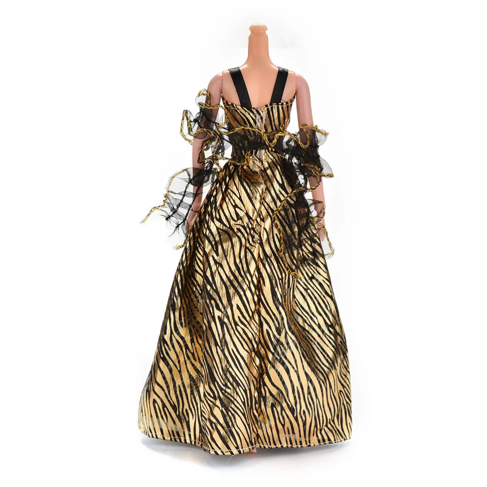 Fashion Golden Lady Stripe Fantasy Doll Clothes Handmade Party Outfit Fashion Dress For Doll High Quality
Fashion Golden Lady Stripe Fantasy Doll Clothes Handmade Party Outfit Fashion Dress For Doll High Quality