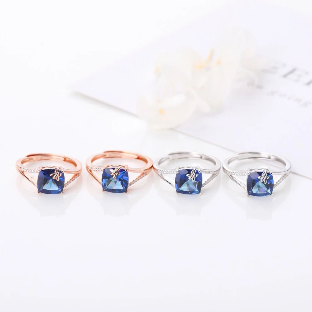 Ring Jewelry Natural Tanzanite Color topaz Adjustable Rings For Women S925 Sterling Silver Ring Fine Jewelry For Women Christmas
Ring Jewelry Natural Tanzanite Color topaz Adjustable Rings For Women S925 Sterling Silver Ring Fine Jewelry For Women Christmas