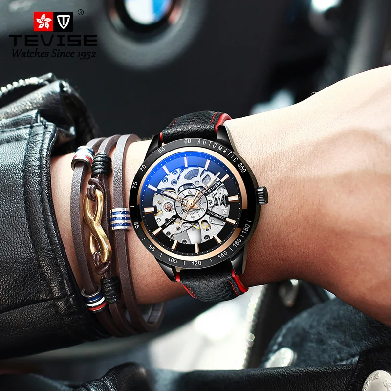 2021 New Tevise Fashion Men's Automatic Mechanical Watch Retro Leather Strap Male Clock Top Luxury Brand Men's Sports Watch
2021 New Tevise Fashion Men's Automatic Mechanical Watch Retro Leather Strap Male Clock Top Luxury Brand Men's Sports Watch