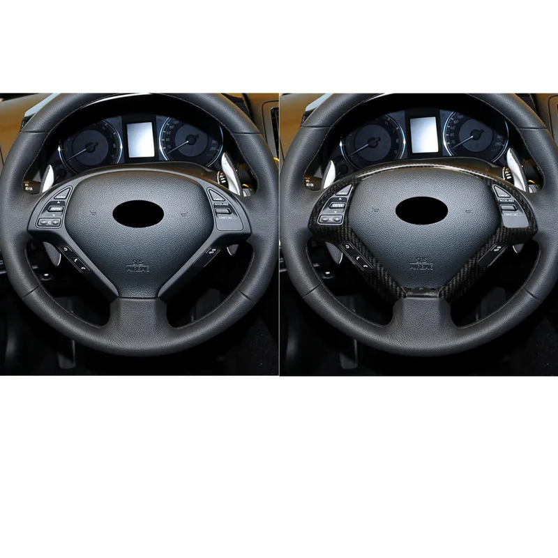 Fit For Infiniti G37 EX37 Q40 G25 EX Steering Wheel Modified Real Carbon Fiber Replacement Cover-Black
Fit For Infiniti G37 EX37 Q40 G25 EX Steering Wheel Modified Real Carbon Fiber Replacement Cover-Black