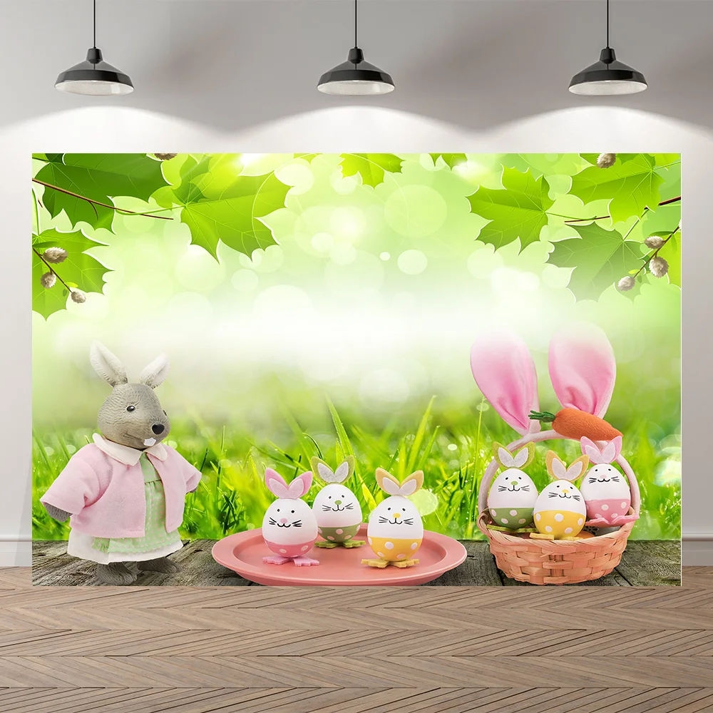Thin Vinyl Easter Rabbit Meadow Spring Trees Eggs Children Photo Backdrops Printed professional Photographic Studio Background
Thin Vinyl Easter Rabbit Meadow Spring Trees Eggs Children Photo Backdrops Printed professional Photographic Studio Background