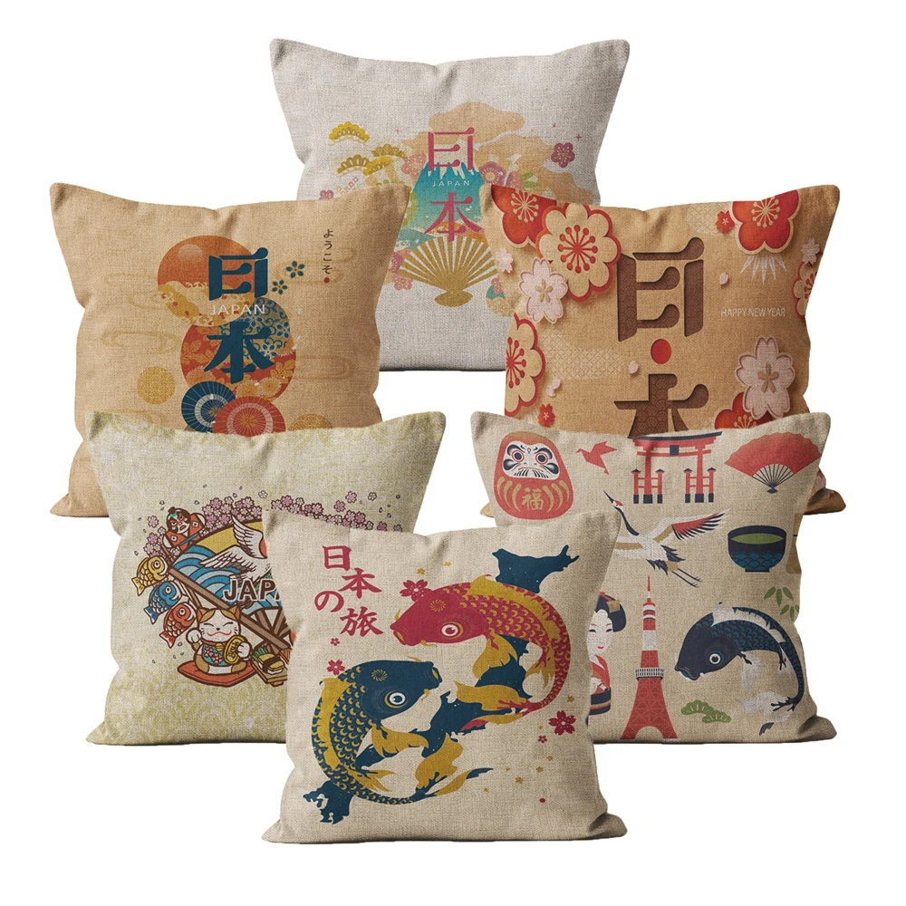 Pillow Case for Sofa Janpanese Style Pillowcase Decoration Cartoon Cushion Cover Home Decor 40*40 45x45 Decorative Floral
Pillow Case for Sofa Janpanese Style Pillowcase Decoration Cartoon Cushion Cover Home Decor 40*40 45x45 Decorative Floral