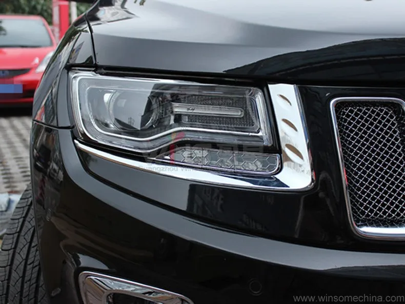 Хромированная Крышка для фар Jeep Grand Cherokee 2014, 2015, 2016, 2017, отделка ABS, аксессуары для стайлинга автомобиля, зеркальная поверхность
Хромированная Крышка для фар Jeep Grand Cherokee 2014, 2015, 2016, 2017, отделка ABS, аксессуары для стайлинга автомобиля, зеркальная поверхность