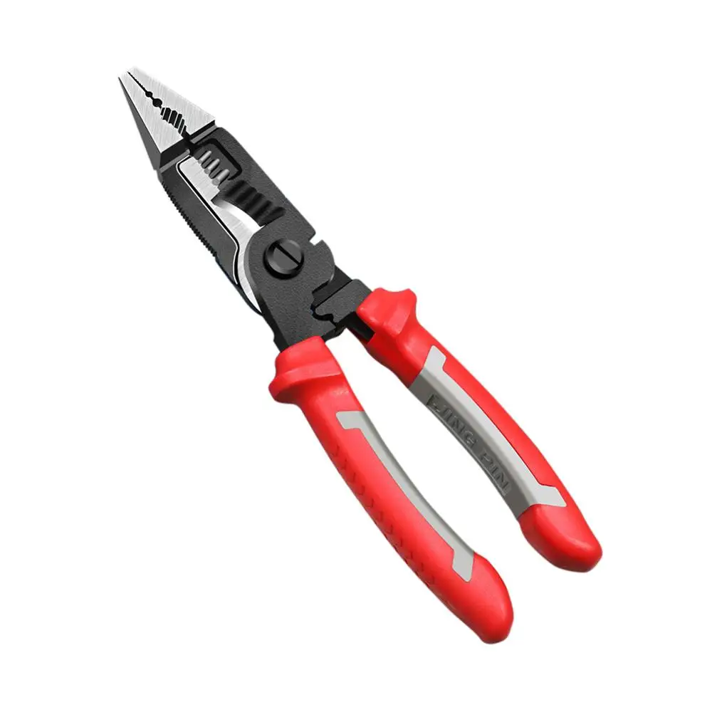 Superhard Alloy Professional Plier Wire Stripper Cutting Cable Cutter Diagonal Long Nose Nippers Electric Forceps Hand Tools
Superhard Alloy Professional Plier Wire Stripper Cutting Cable Cutter Diagonal Long Nose Nippers Electric Forceps Hand Tools
