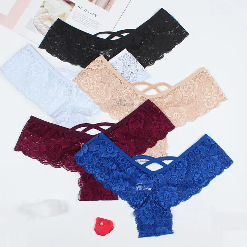 Women Underwear Sexy Lingerie Lace Cross Belt Transparent Thong Female Period Panties Erotic Hollow Out G-String Briefs Hot Sale
Women Underwear Sexy Lingerie Lace Cross Belt Transparent Thong Female Period Panties Erotic Hollow Out G-String Briefs Hot Sale