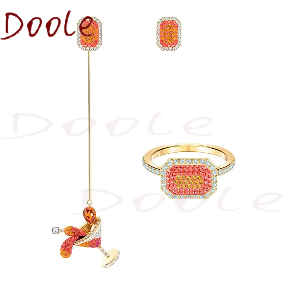 Fashion Jewelry High Quality SWA1:1, Charm Orange Red Wine Glass Square Crystal Irregular Detachable Female Dangle Earrings
Fashion Jewelry High Quality SWA1:1, Charm Orange Red Wine Glass Square Crystal Irregular Detachable Female Dangle Earrings