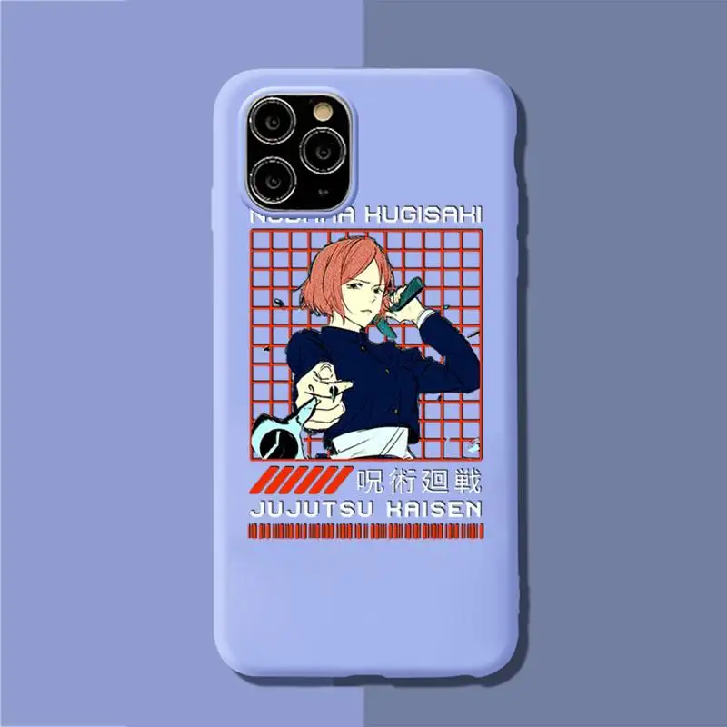 Anime Jujutsu Kaisen Kugisaki Nobara Phone Case for iphone 13 11 12 mini pro max 7 8 plus 6 6s x xs max xr coque
Anime Jujutsu Kaisen Kugisaki Nobara Phone Case for iphone 13 11 12 mini pro max 7 8 plus 6 6s x xs max xr coque