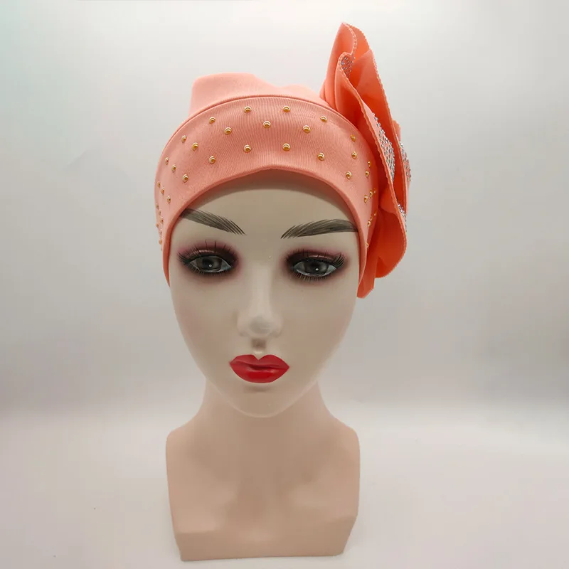 Fashion Women's Hot Drilling And Beaded Plate Flower Hat Big Flower Headscarf African Muslim Hat Headscarf Ethnic Hat
Fashion Women's Hot Drilling And Beaded Plate Flower Hat Big Flower Headscarf African Muslim Hat Headscarf Ethnic Hat