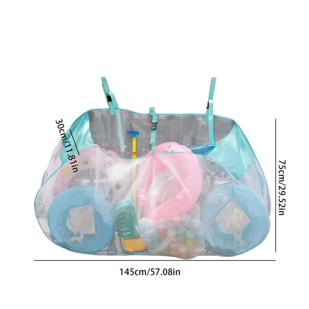 Large Capacity Hanging Swimming Pool Storage Bag Adjustable Football Basketball Inflatable Toy Organizer Net Bag For Outdoor
Large Capacity Hanging Swimming Pool Storage Bag Adjustable Football Basketball Inflatable Toy Organizer Net Bag For Outdoor