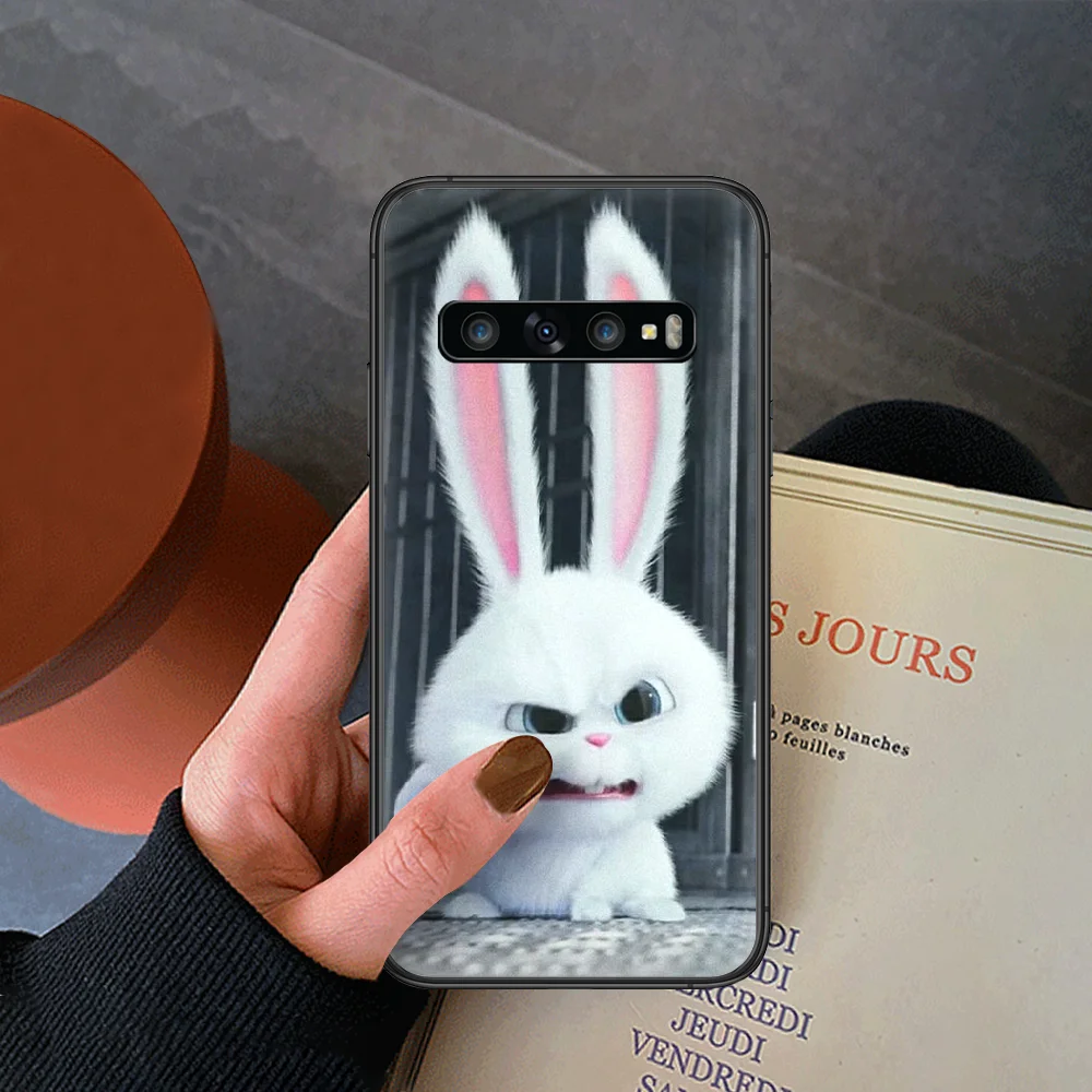 Pet secret rabbit bunny Phone Case For Samsung Galaxy Note S 8 9 10 20 Plus E Lite Uitra black Bumper Painting Etui Silicone
Pet secret rabbit bunny Phone Case For Samsung Galaxy Note S 8 9 10 20 Plus E Lite Uitra black Bumper Painting Etui Silicone