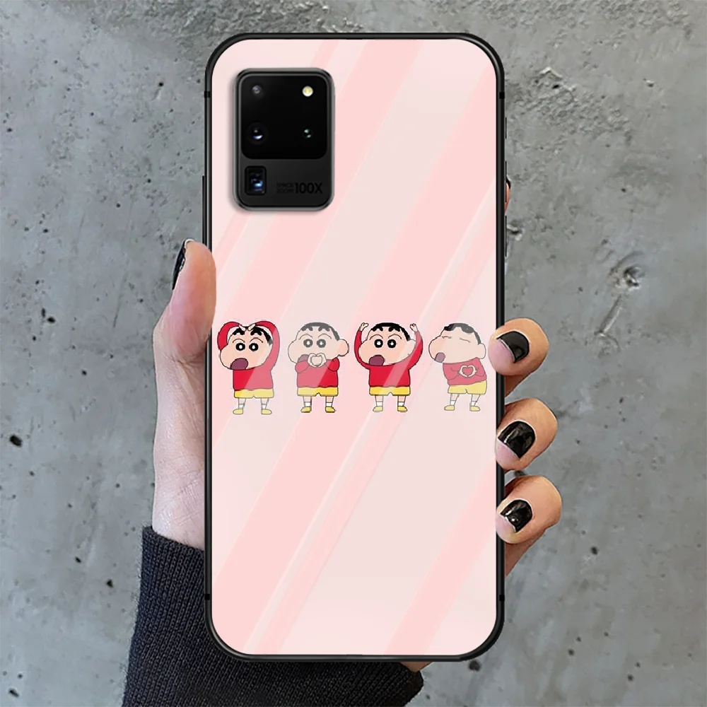 Cartoon cute Crayon Shin-chan Phone Tempered Glass Case Cover For Samsung Galaxy S Note 5 6 9 10 10E 20 21 FE Plus Uitra Hot
Cartoon cute Crayon Shin-chan Phone Tempered Glass Case Cover For Samsung Galaxy S Note 5 6 9 10 10E 20 21 FE Plus Uitra Hot