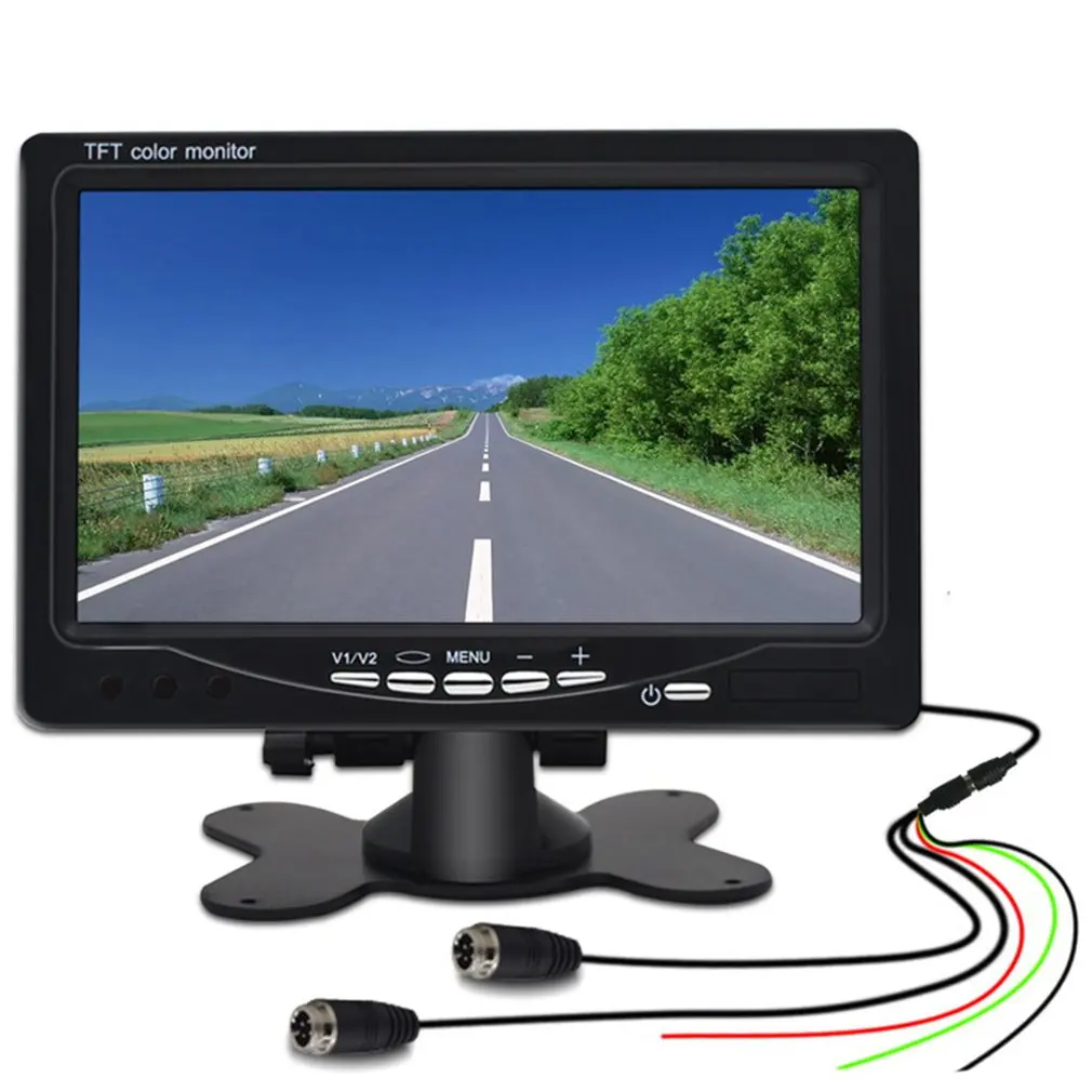 Car Monitor 7 Inch HD screen Car Monitoring Car Video Player For Reverse Rear View Camera Car Parts Car LCD Monitoring Devices
Car Monitor 7 Inch HD screen Car Monitoring Car Video Player For Reverse Rear View Camera Car Parts Car LCD Monitoring Devices