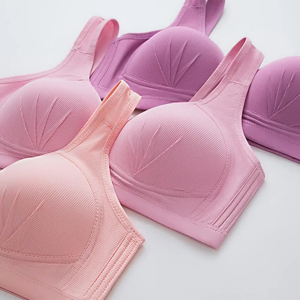 Brassiere Push Up Bra Soft Women Front Closure Underwear Wireless Solid Color Underwear
Brassiere Push Up Bra Soft Women Front Closure Underwear Wireless Solid Color Underwear