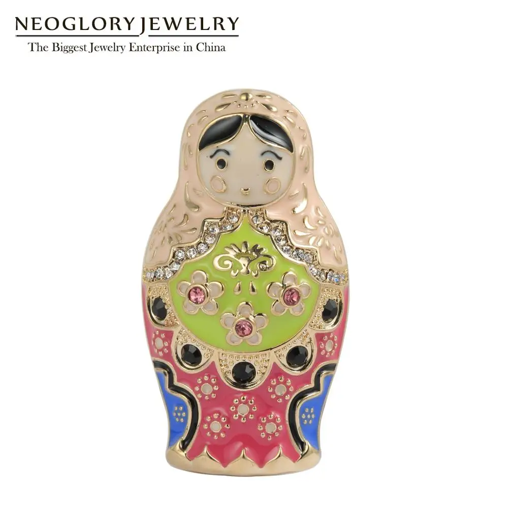 Neoglory яркие сладкие русские Матрешки броши "Кукла" для женщин милые многоцветные клизмы ювелирные изделия для подарок-сувенир для туриста 
Neoglory яркие сладкие русские Матрешки броши "Кукла" для женщин милые многоцветные клизмы ювелирные изделия для подарок-сувенир для туриста