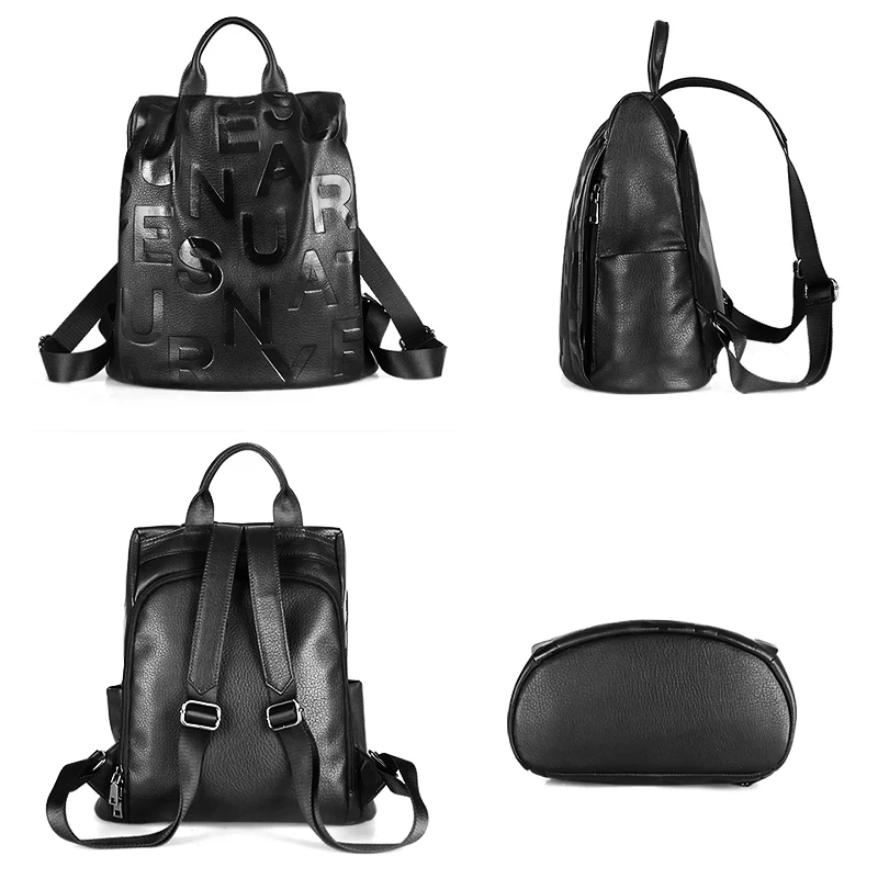 Fashion Soft Genuine Leather Large Women Backpack Ladies Daily Casual Travel Organizer Aesthetic Schoolbag For Girls/Teenager
Fashion Soft Genuine Leather Large Women Backpack Ladies Daily Casual Travel Organizer Aesthetic Schoolbag For Girls/Teenager