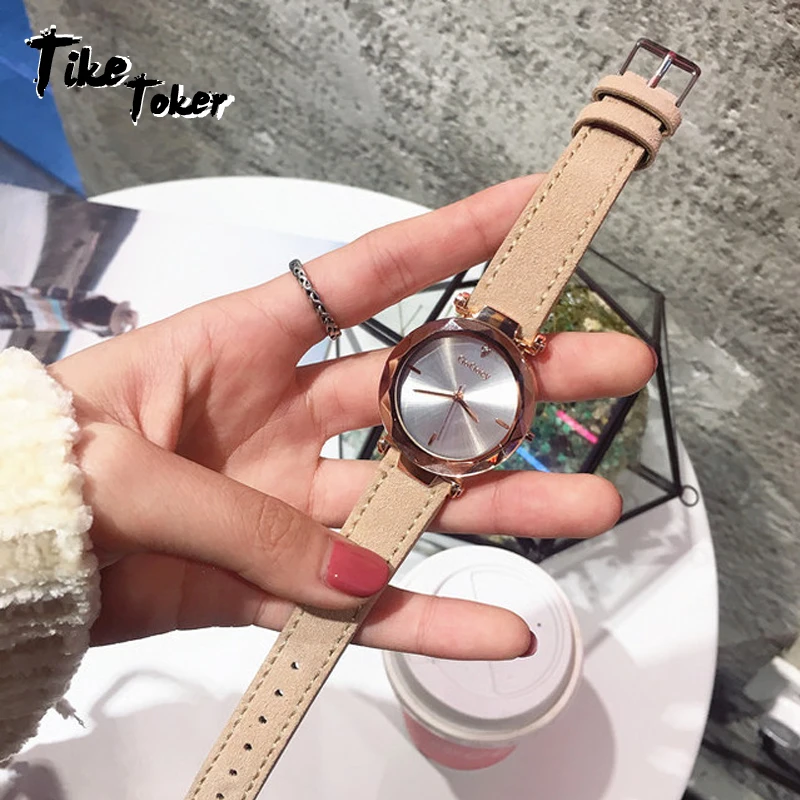 Tike Toker Luxury Fashion Watch Women Leather Watch Ladies Simple Quartz Bracelet Wrist Watch Women's Clock
Tike Toker Luxury Fashion Watch Women Leather Watch Ladies Simple Quartz Bracelet Wrist Watch Women's Clock