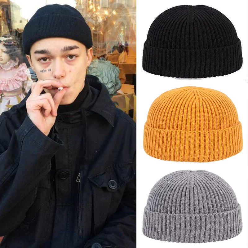 Unisex Beanies For Men 2021 Winter Hats Knitted Black Fisherman Beanie Men's Hat Women Skullcap Autumm Solid Short Cap Hip Hop
Unisex Beanies For Men 2021 Winter Hats Knitted Black Fisherman Beanie Men's Hat Women Skullcap Autumm Solid Short Cap Hip Hop