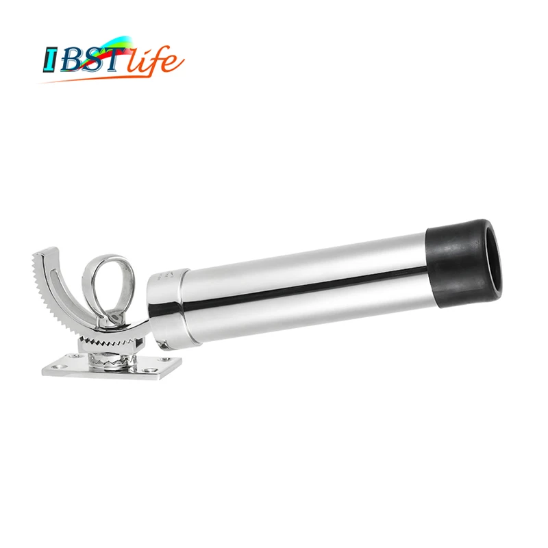 Adjustable Removable Deck Mount stainless steel 316 fishing rod rack holder pole bracket support for boat and yacht fishing
Adjustable Removable Deck Mount stainless steel 316 fishing rod rack holder pole bracket support for boat and yacht fishing